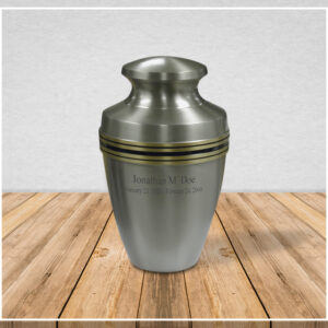 Pewter Grecian Full Capacity Urn