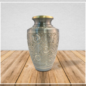 Platinum Engraved Full Capacity Urn