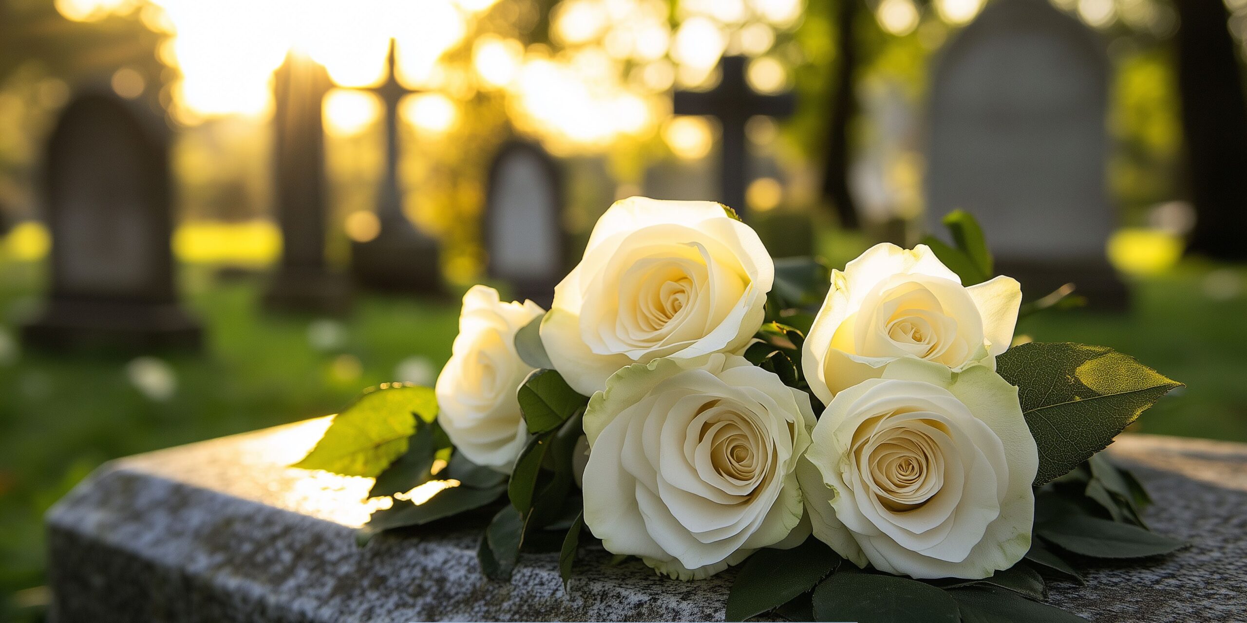 Peaceful memorial flowers representing compassionate care from trusted funeral homes and cremation services
