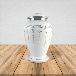 Victorian White Full Capacity Urn