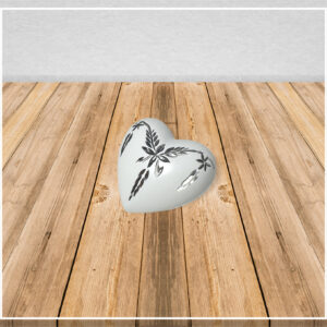 Victorian White Heart